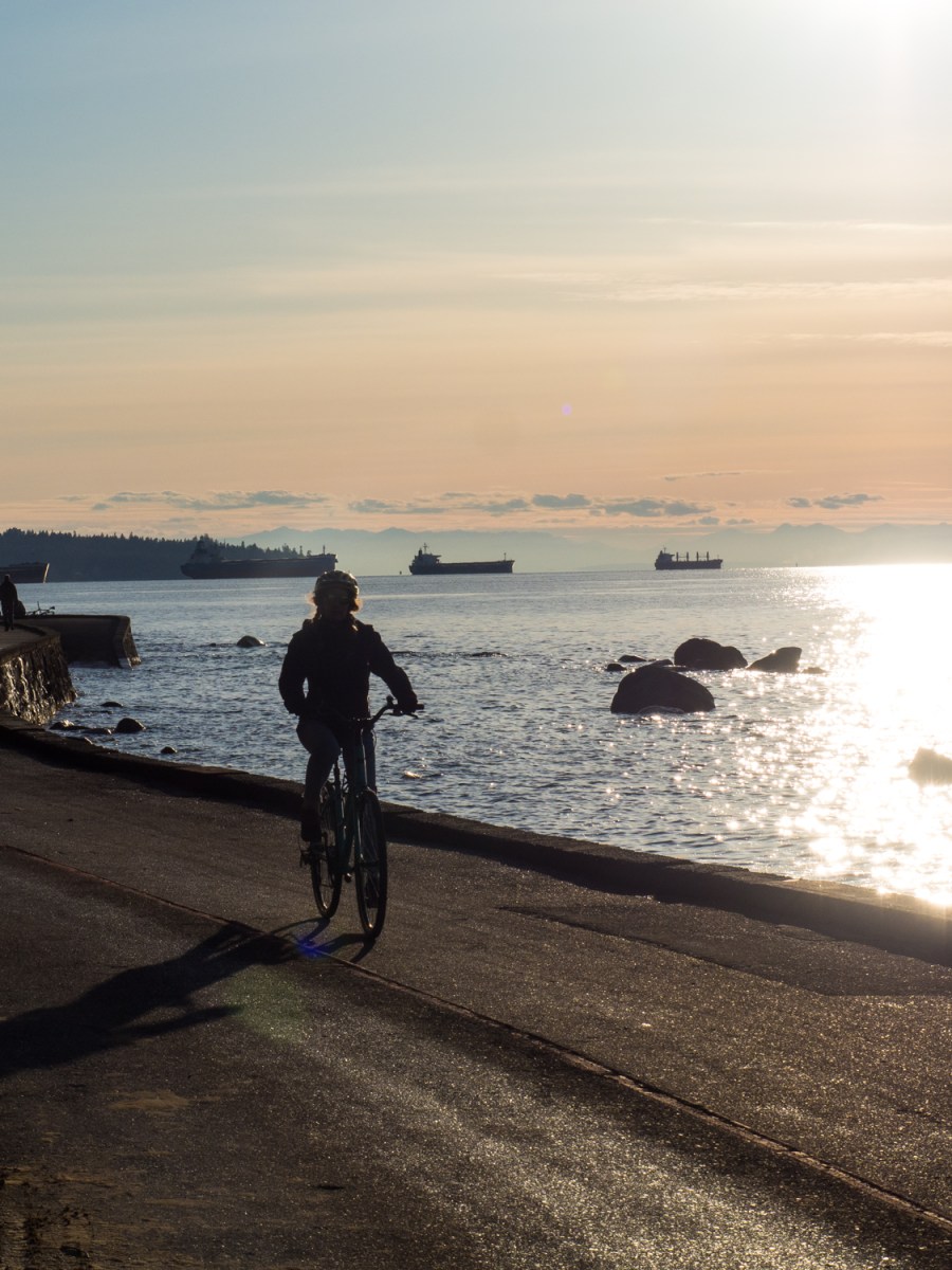 Seaside by bike
