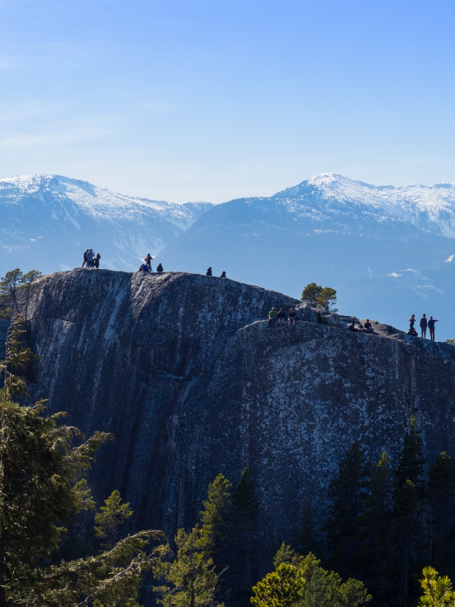 Hiking the Stawamus Chief